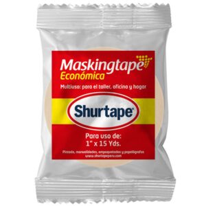 MASKING TAPE ECONOMICA - 1" 24mm X 15YDS - SHURTAPE