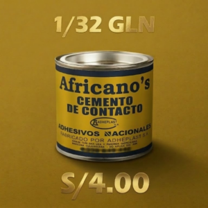 Cemento de Contacto AFRICANO's (1/32 GLN)